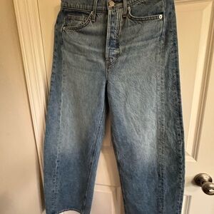 American Eagle x Sydney Sweeney Butterfly Ultra Wide Leg Jeans
